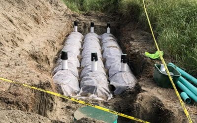 Excavation for Septic System Installation